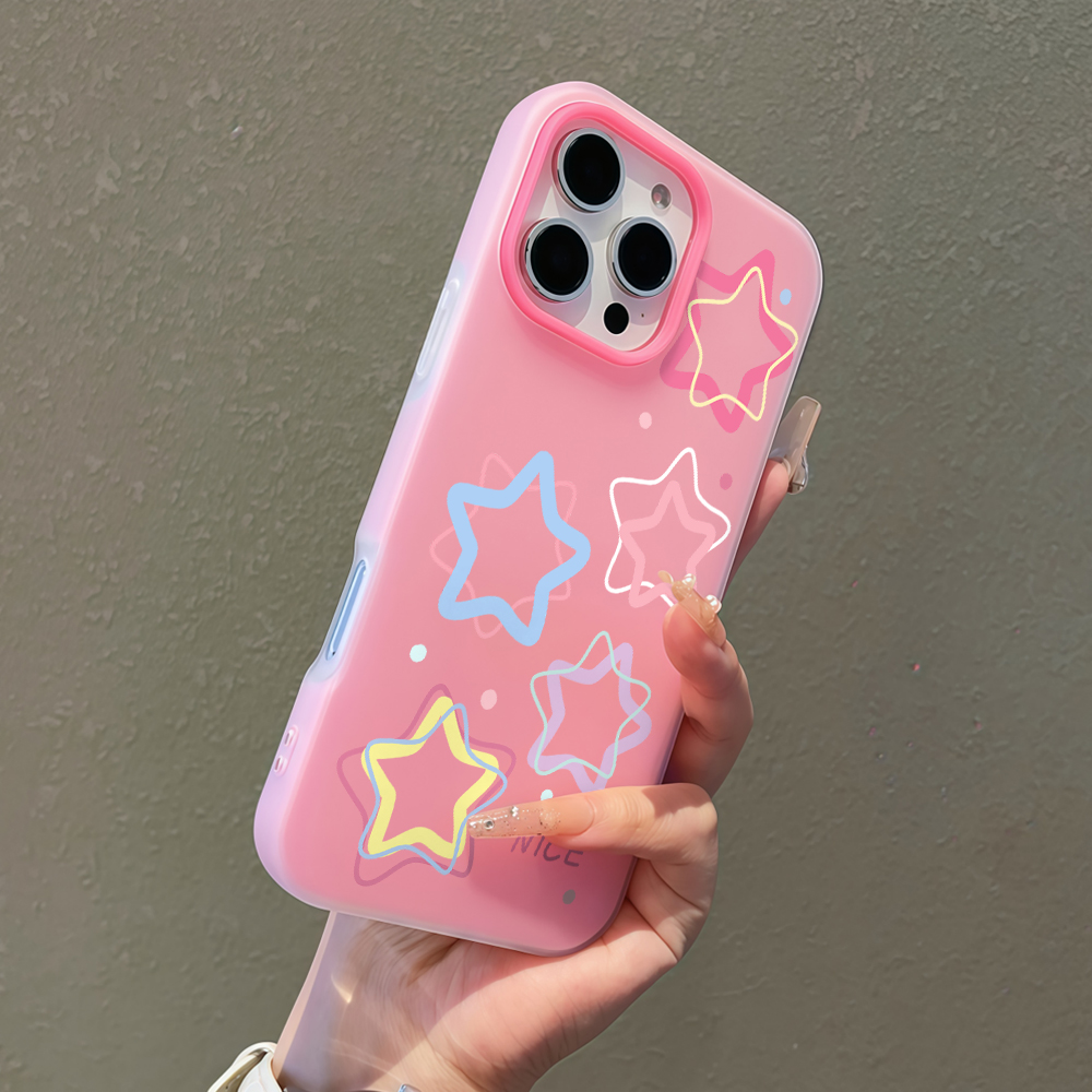 Phone Cases Galaxy S26 Ultra - Coque de téléphone Kawaii Outlines Star
