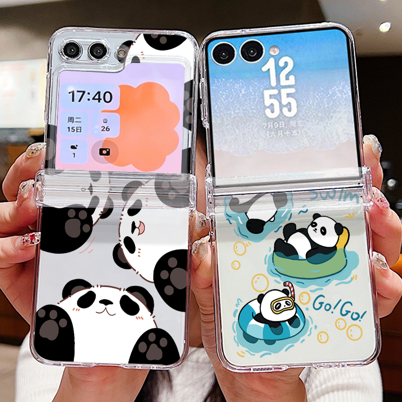 Phone Cases Z Fold 7 - Coque de téléphone à motif panda