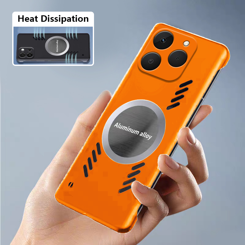 Heat Dissipation Case - Coque de téléphone PC Biruiqu pour