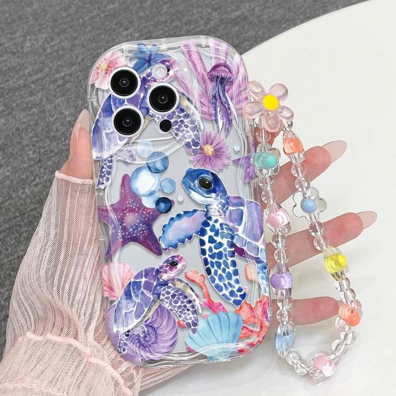Phone Cases With Charms - Coque de téléphone souple transparente à