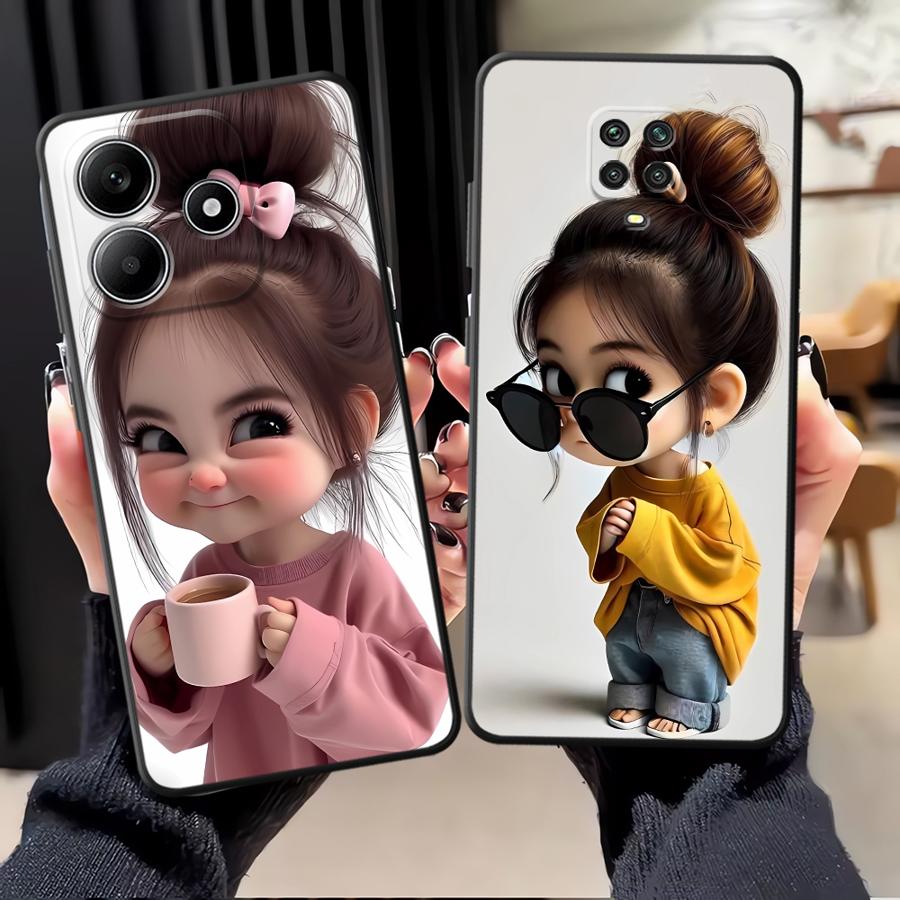 Phone Cases Girls - Coque de téléphone à motif de