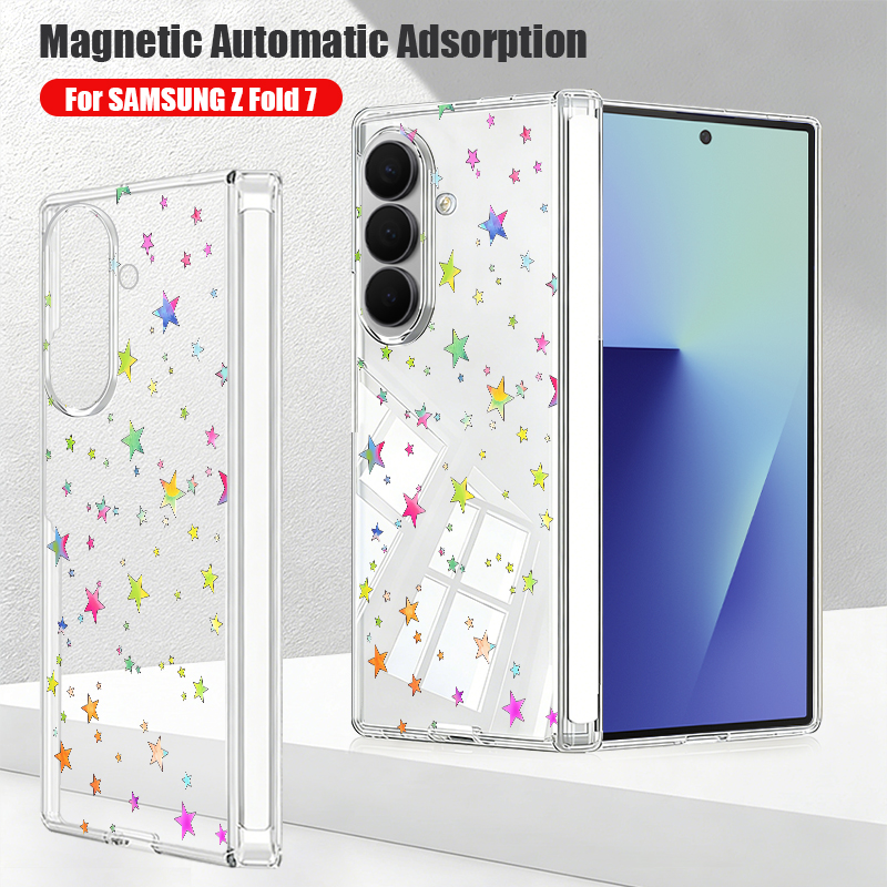 Phone Cases Z Fold 7 - Coque de téléphone à adsorption magnétique