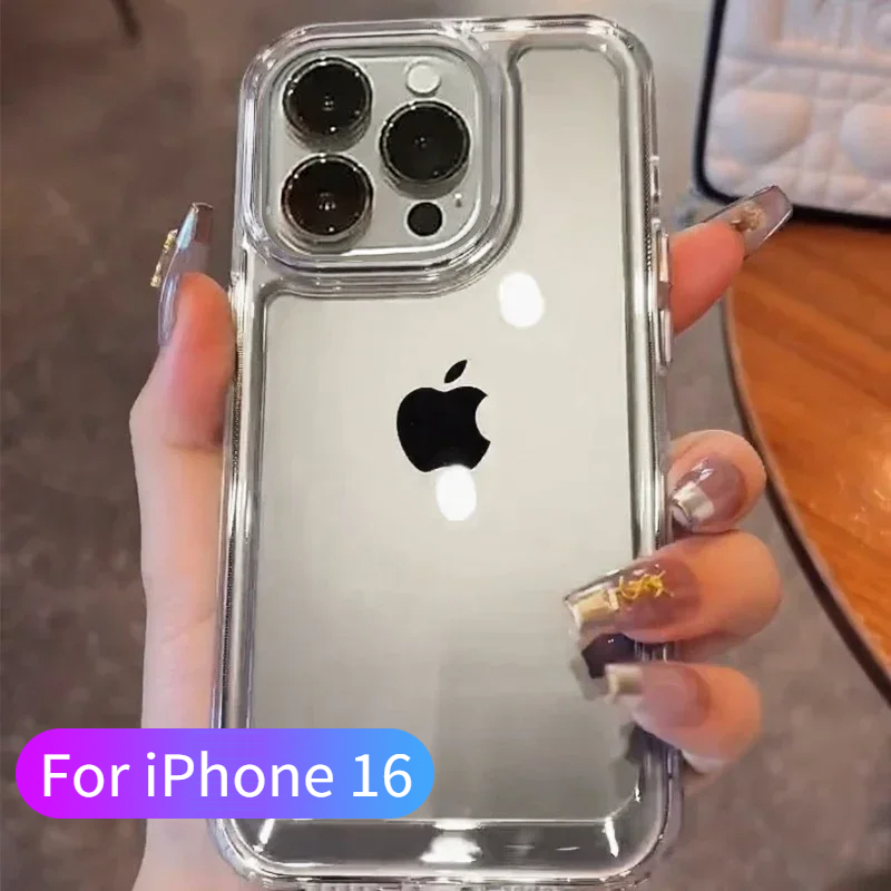 Phone Cases Classy - Coque de luxe transparente en Silicone,