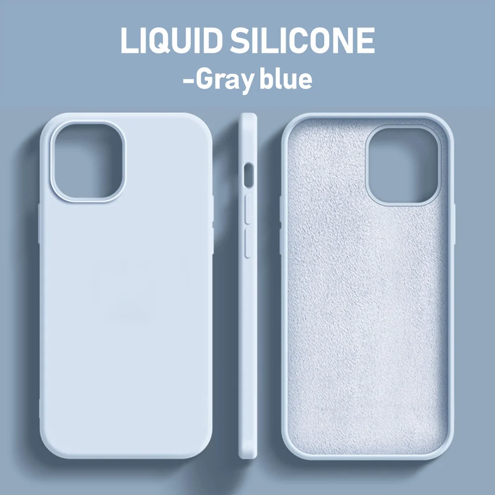 Phone Cases Classy - Étuis en silicone liquide d'origine pour