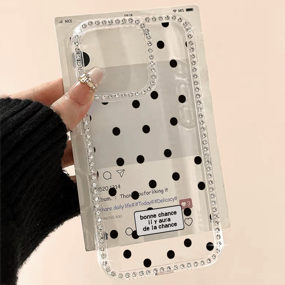 Phone Cases Polka Dot - Coque de téléphone peinte pour Apple