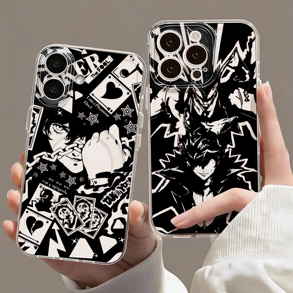 Phone Cases For Iphone 16 - Coque de téléphone Game P-Persona 5