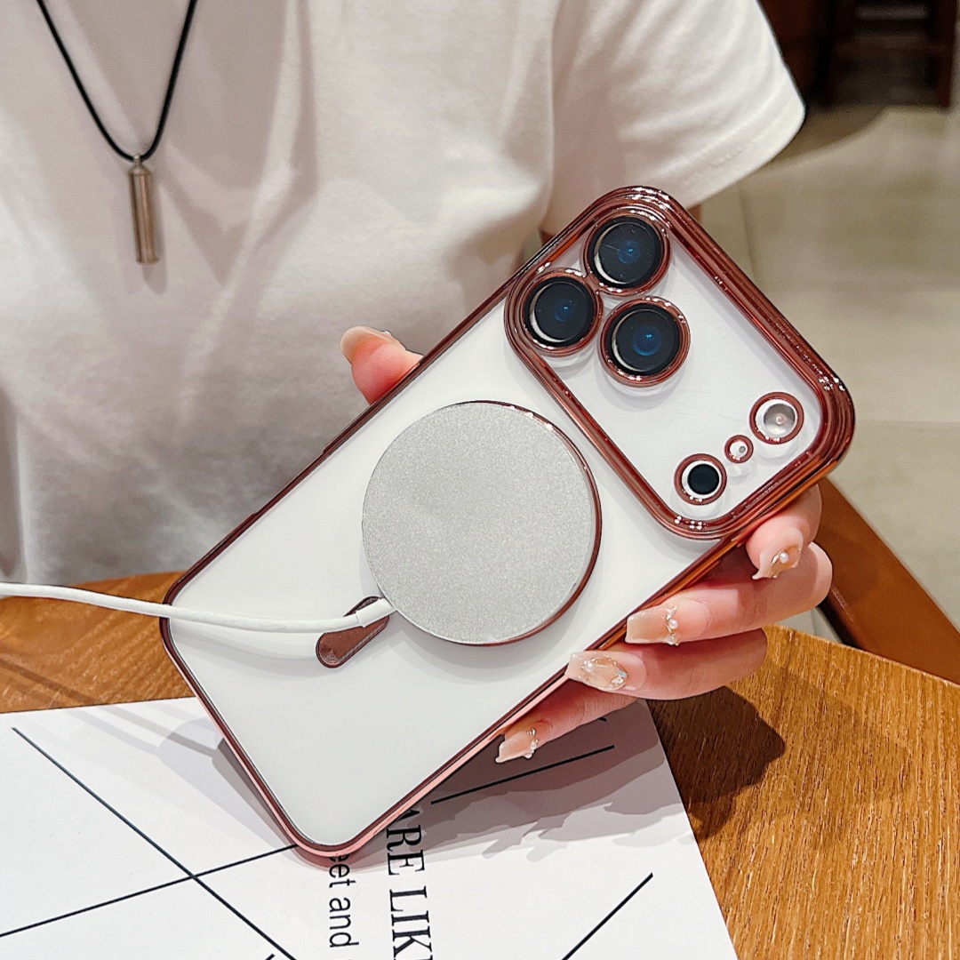 Étui de Charge magnétique tran - Luxury Plating Case avis et prix