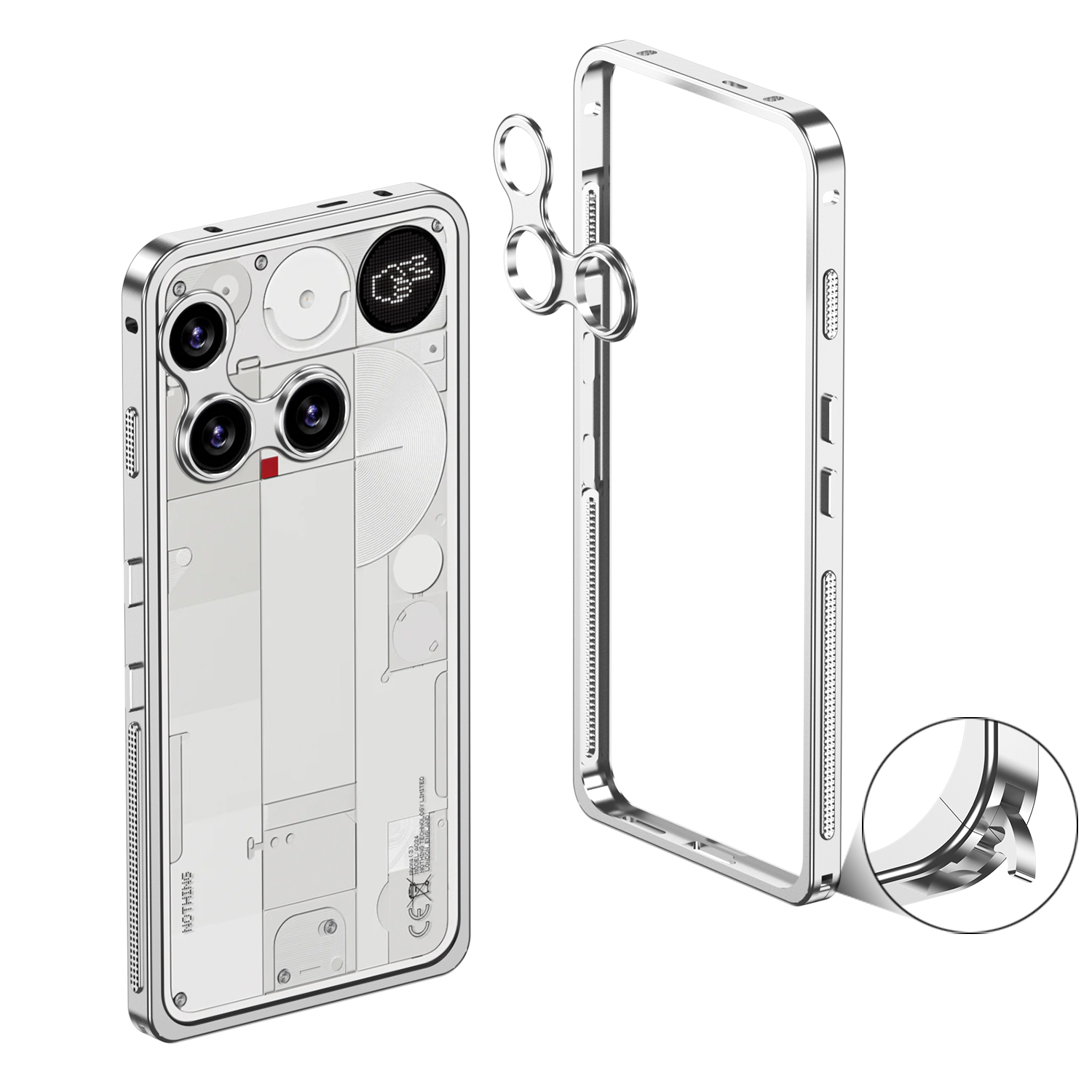 Coque de téléphone avec cadre  - Heat Dissipation Case avis et prix