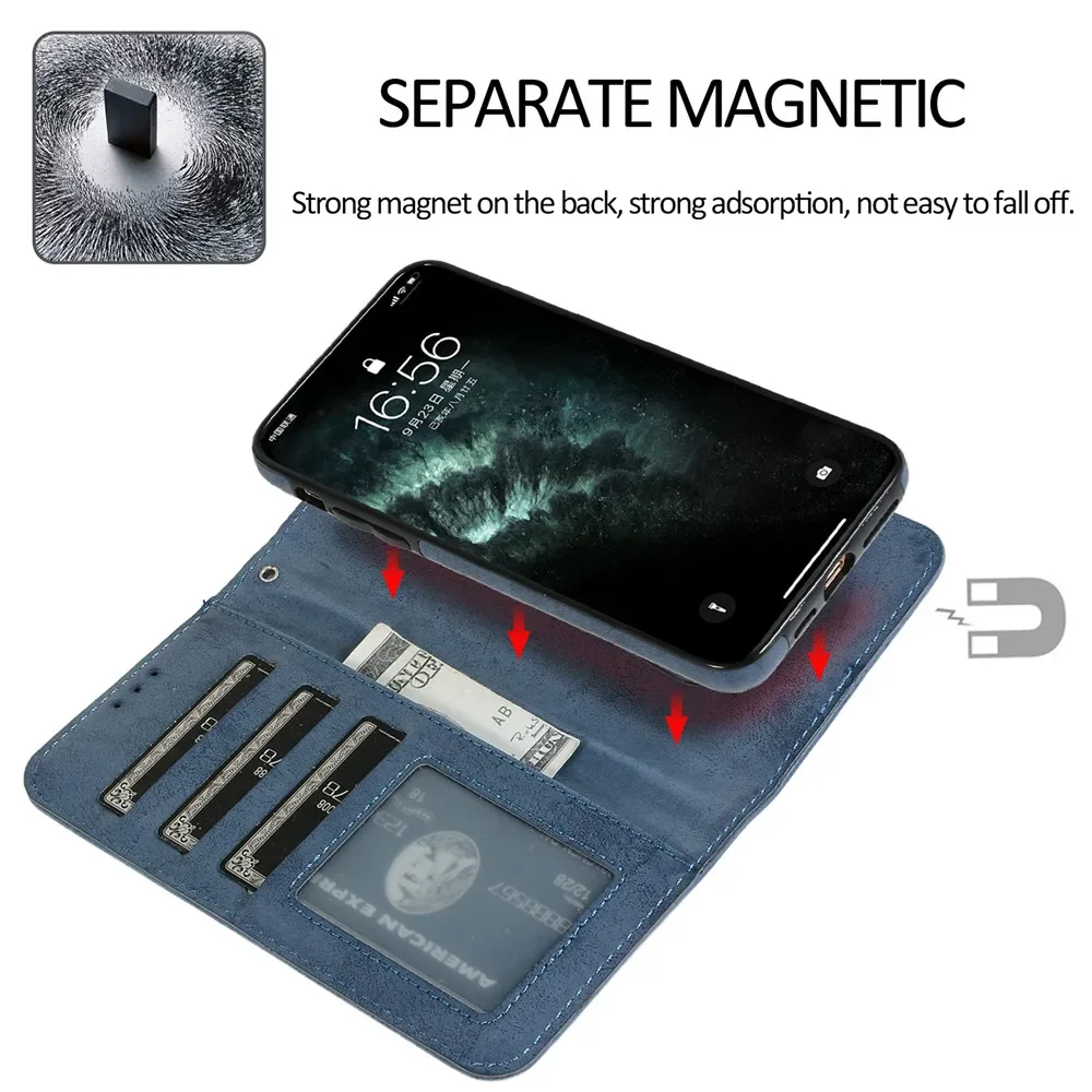 Étui portefeuille à rabat amov - Phone Cases Classy avis et prix