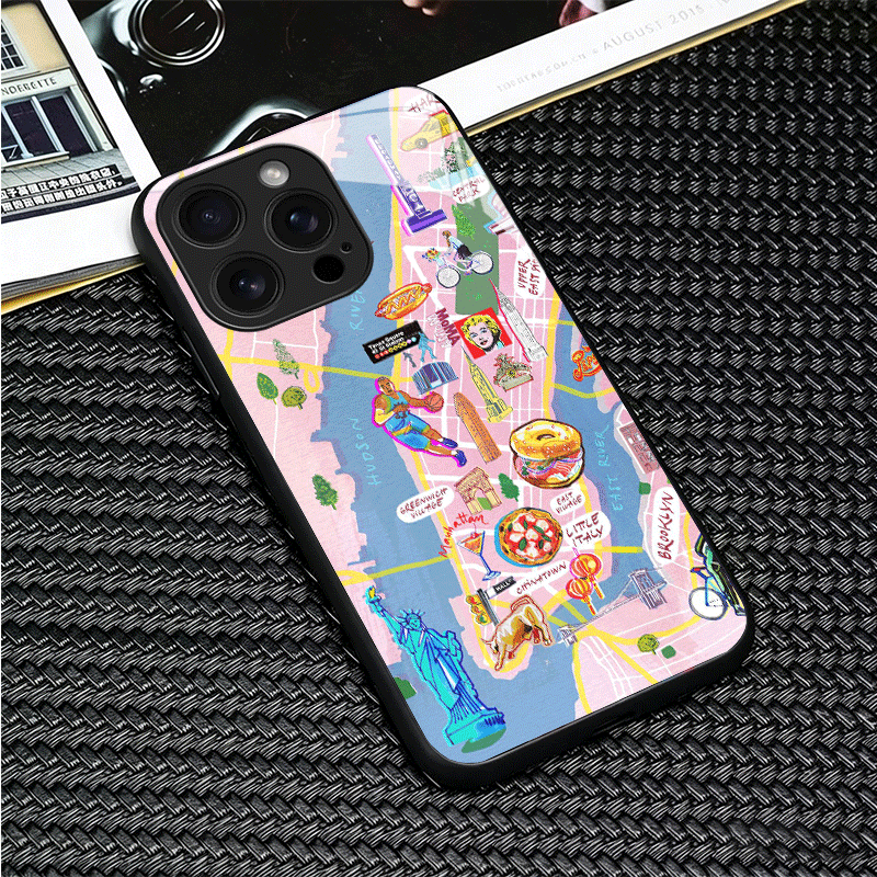 Coque de téléphone en verre an - Phone Cases Nyc avis et prix