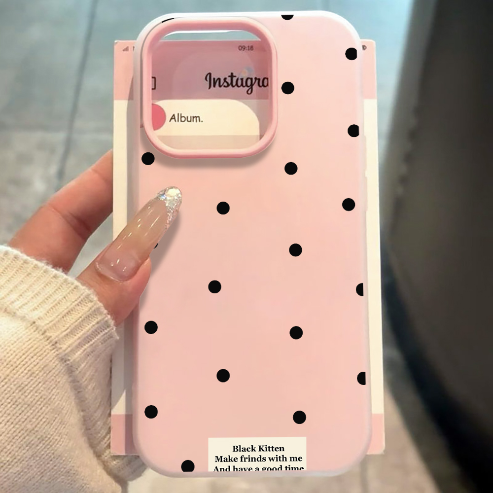 Coques minimalistes à pois pou - Phone Cases Polka Dot avis et prix