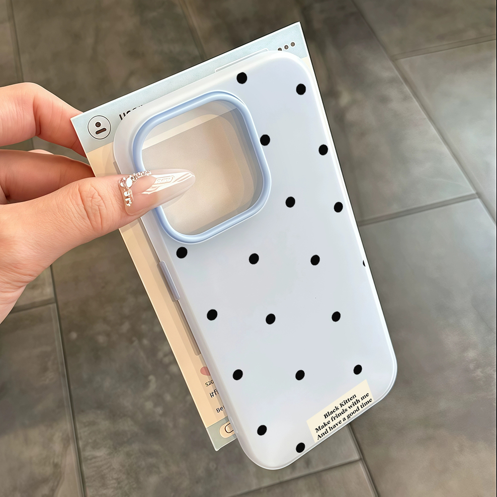 Coques minimalistes à pois pou - Phone Cases Polka Dot avis et prix