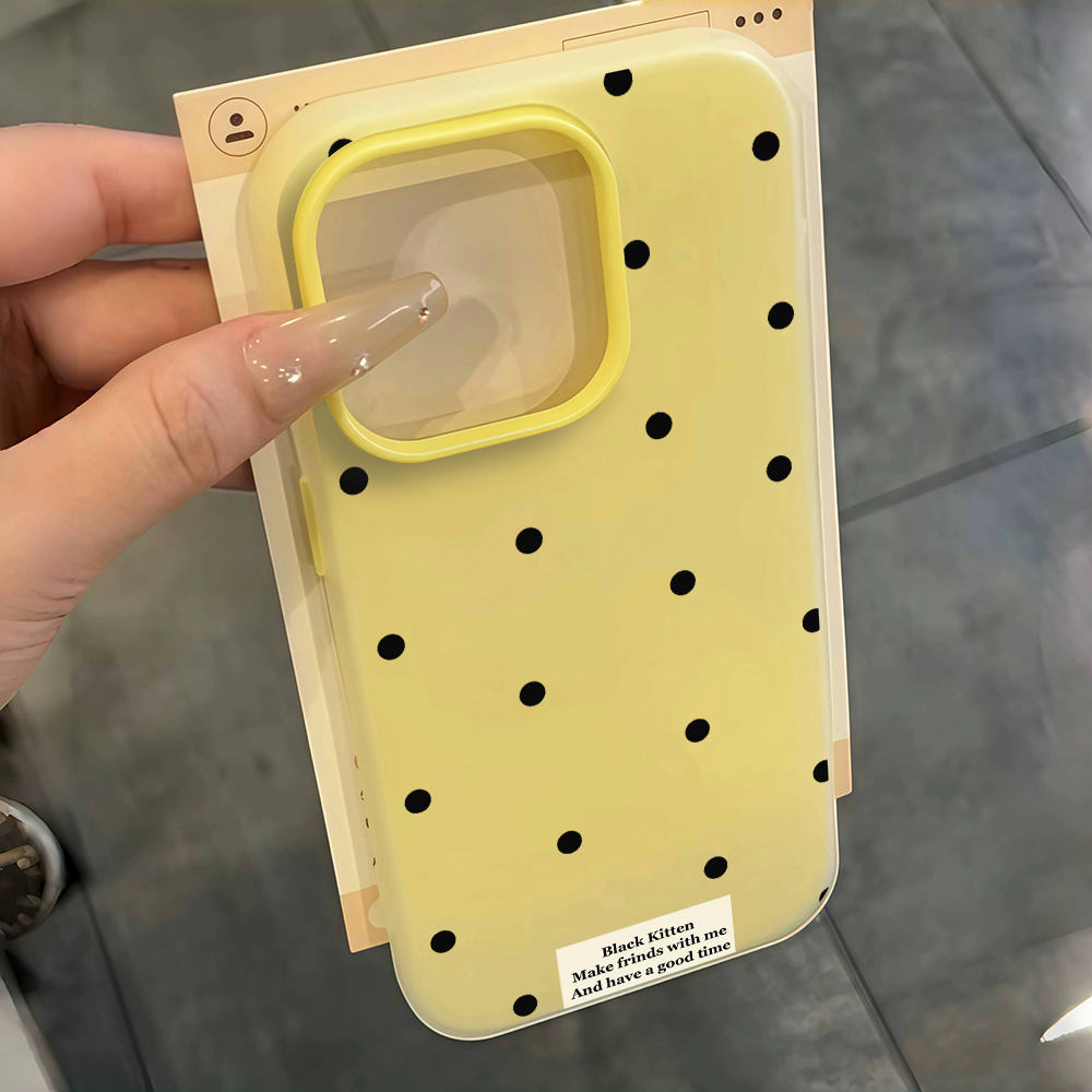 Coques minimalistes à pois pou - Phone Cases Polka Dot avis et prix