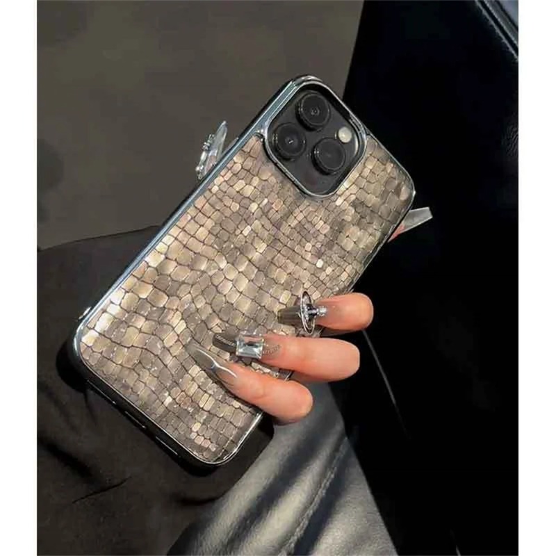 Étui de luxe brillant à motif  - Luxury Plating Case avis et prix