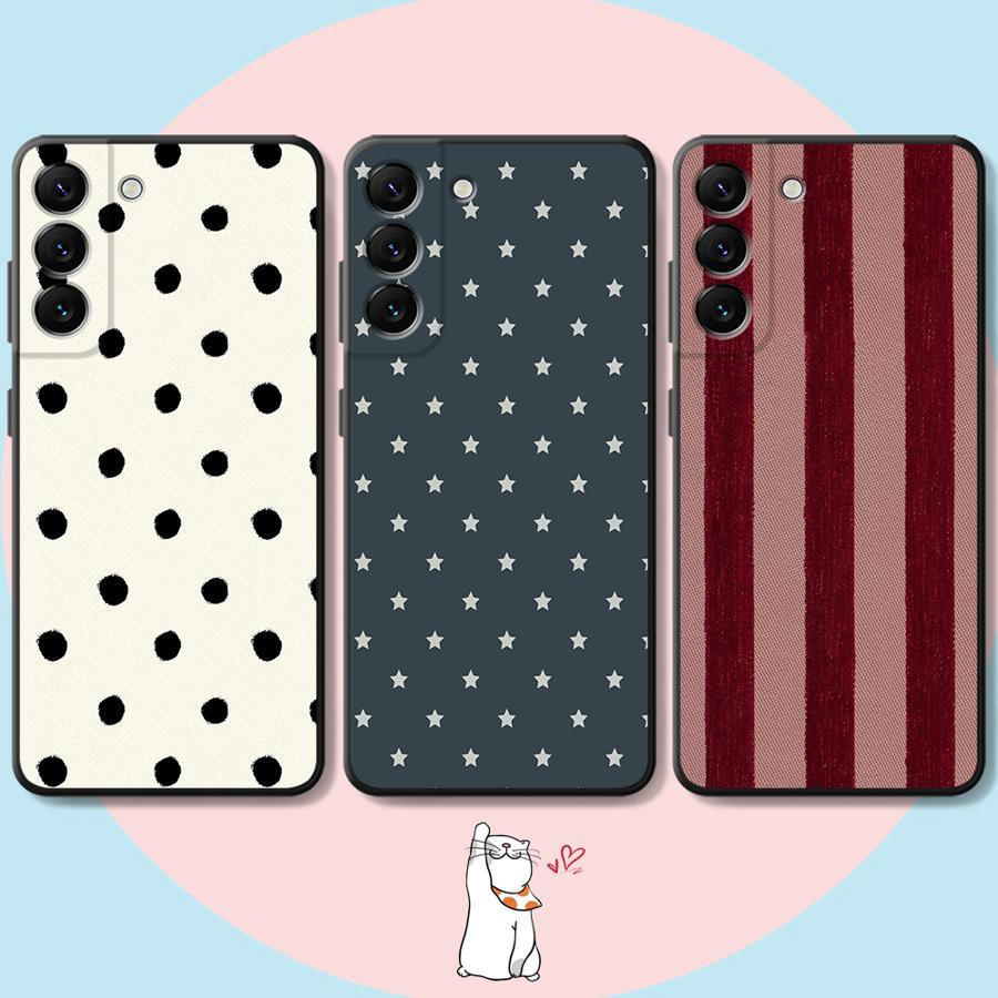 Étui rétro à pois pour Samsung - Phone Cases Polka Dot avis et prix