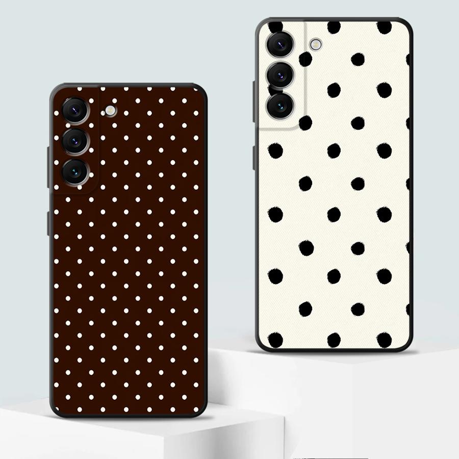 Étui rétro à pois pour Samsung - Phone Cases Polka Dot avis et prix