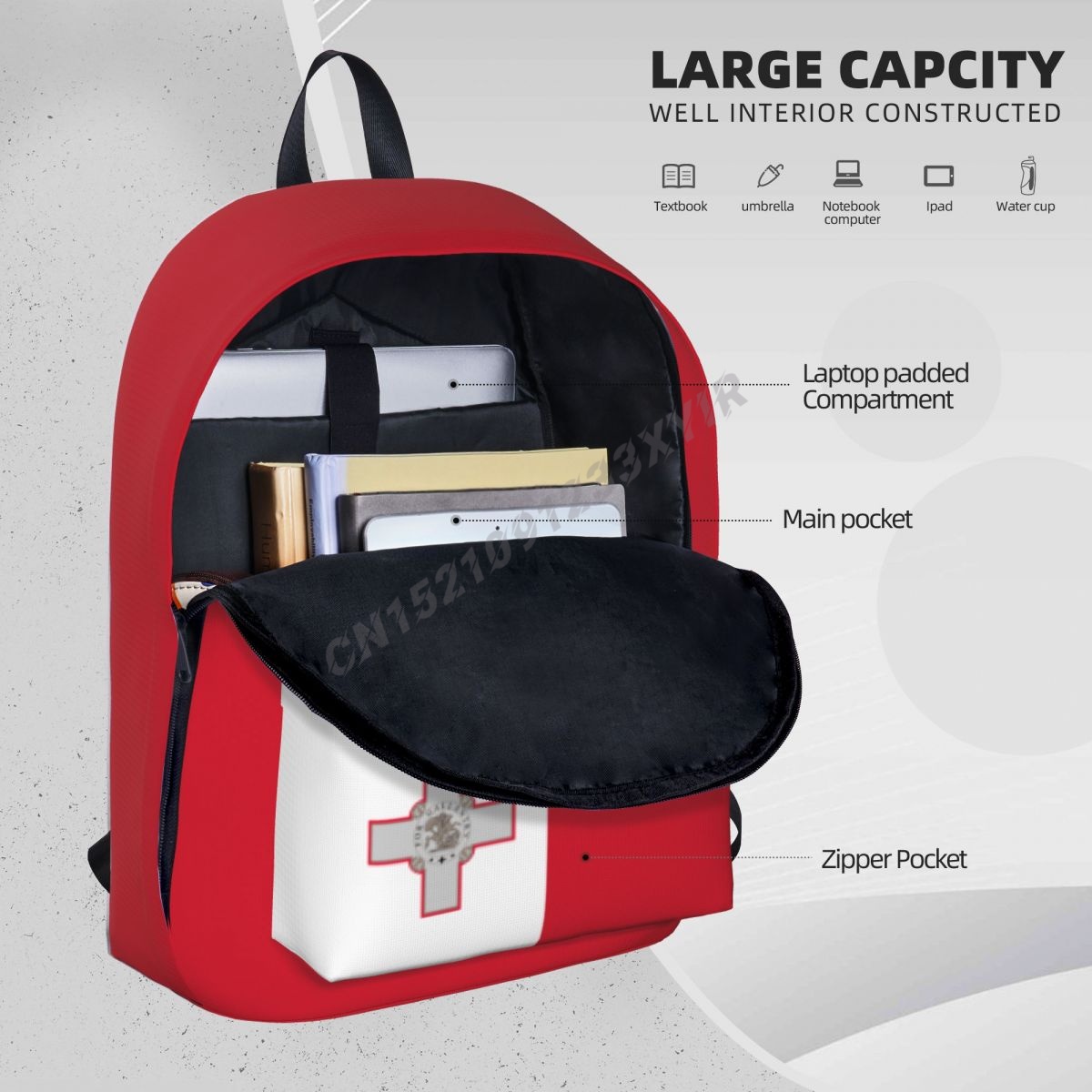 Sac à dos unisexe Malta Feel M - Phone Cases Malta avis et prix