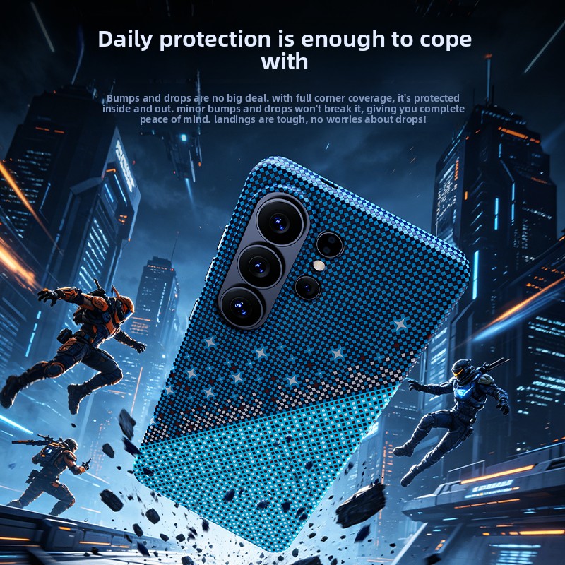 Étui de téléphone en fibre de  - Heat Dissipation Case avis et prix