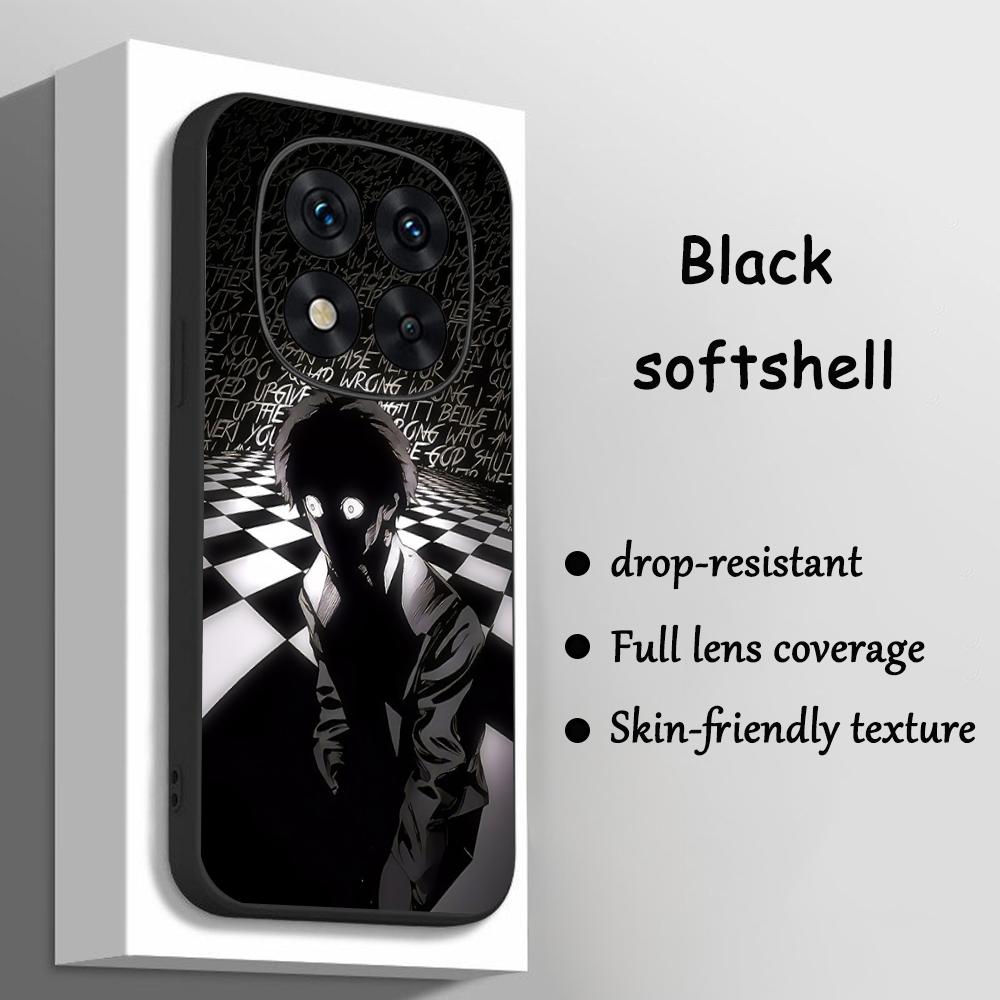 Coque de téléphone noire soupl - Phone Cases Anime avis et prix