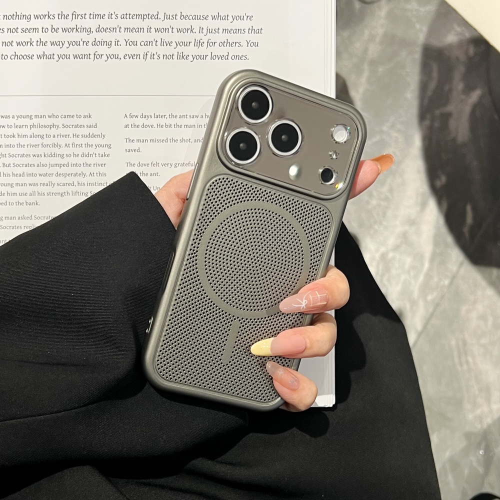 Coque magnétique métallique ri - Heat Dissipation Case avis et prix